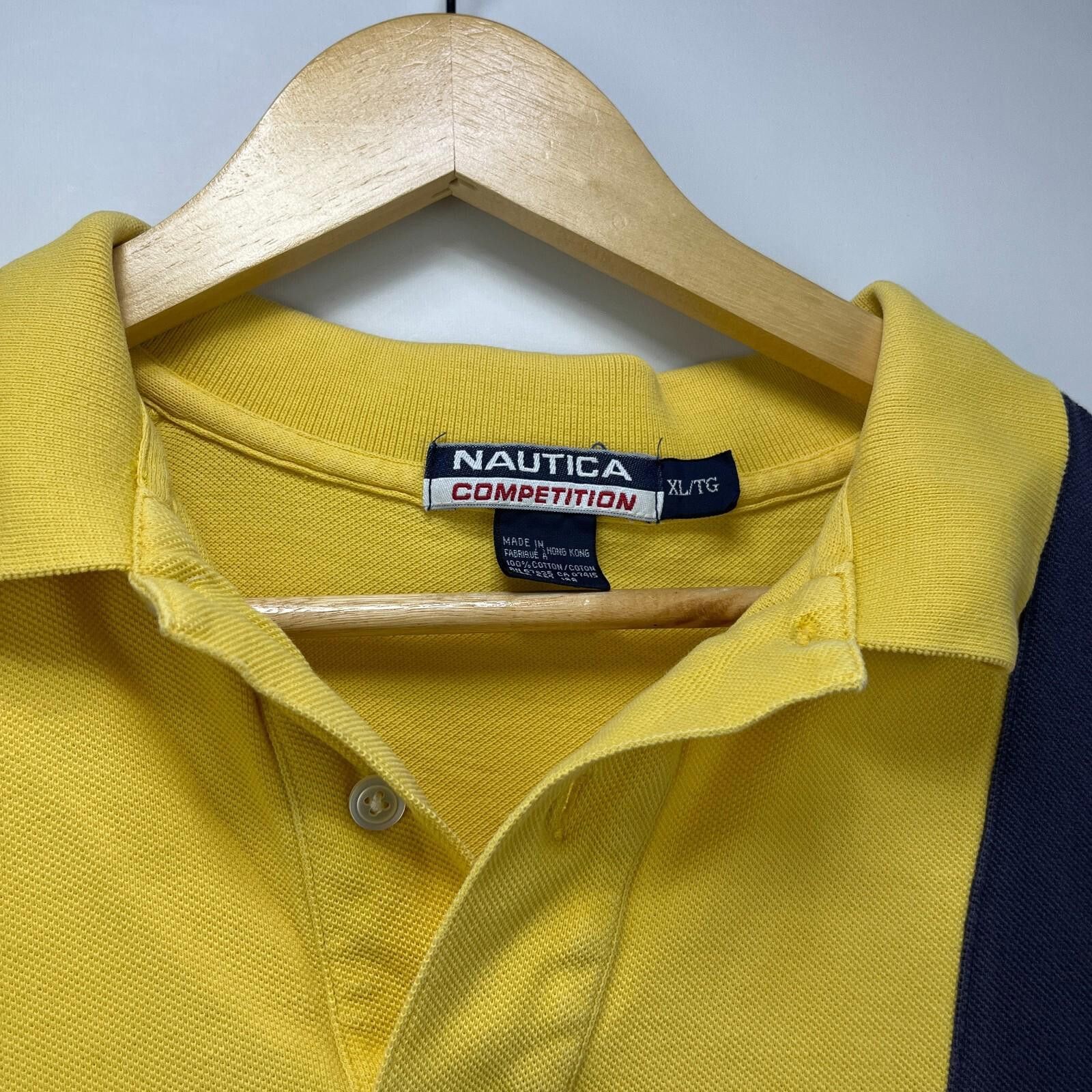 Nautica Vintage 90s Nautica Competition Polo Shirt XL Size US XL / EU 56 / 4 - 5 Thumbnail