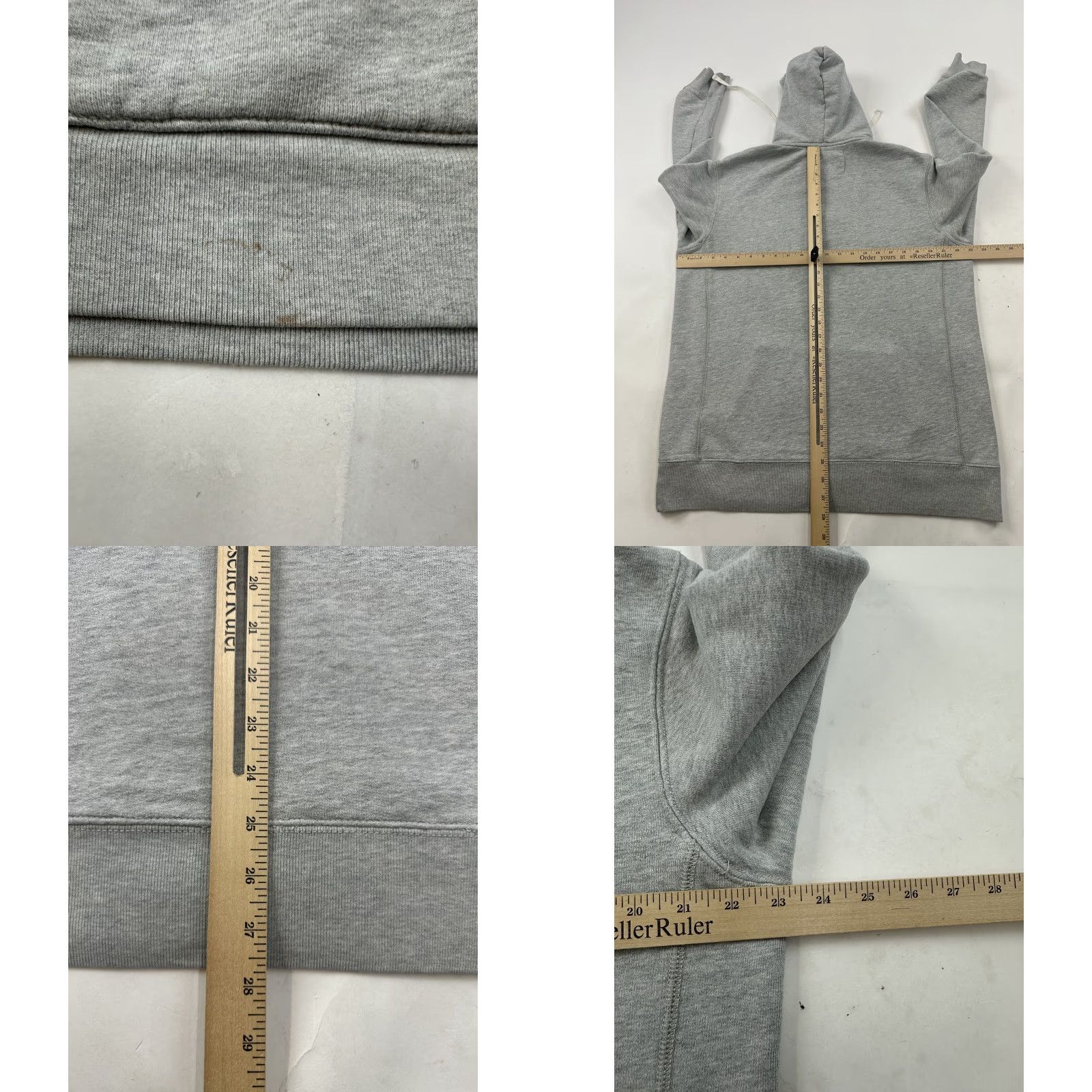 Gap Gap Hoodie Pullover Mens Medium Tall Gray Button Neck Kangaroo Pocket Sweatshirt Size US M / EU 48-50 / 2 - 8 Thumbnail