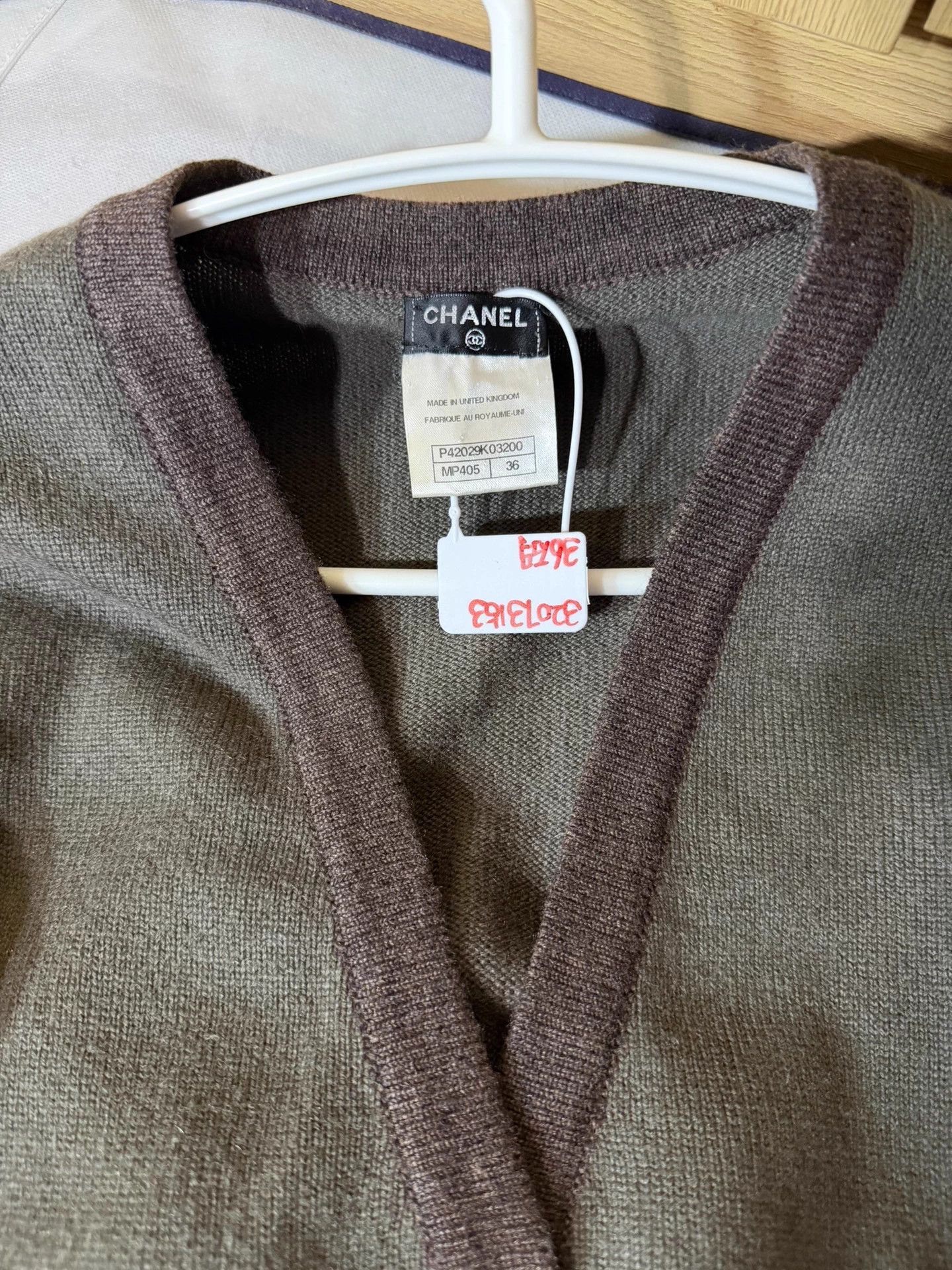 Chanel Chanel colorblocked CC knit sweater 36 Size XS / US 0-2 / IT 36-38 - 4 Thumbnail