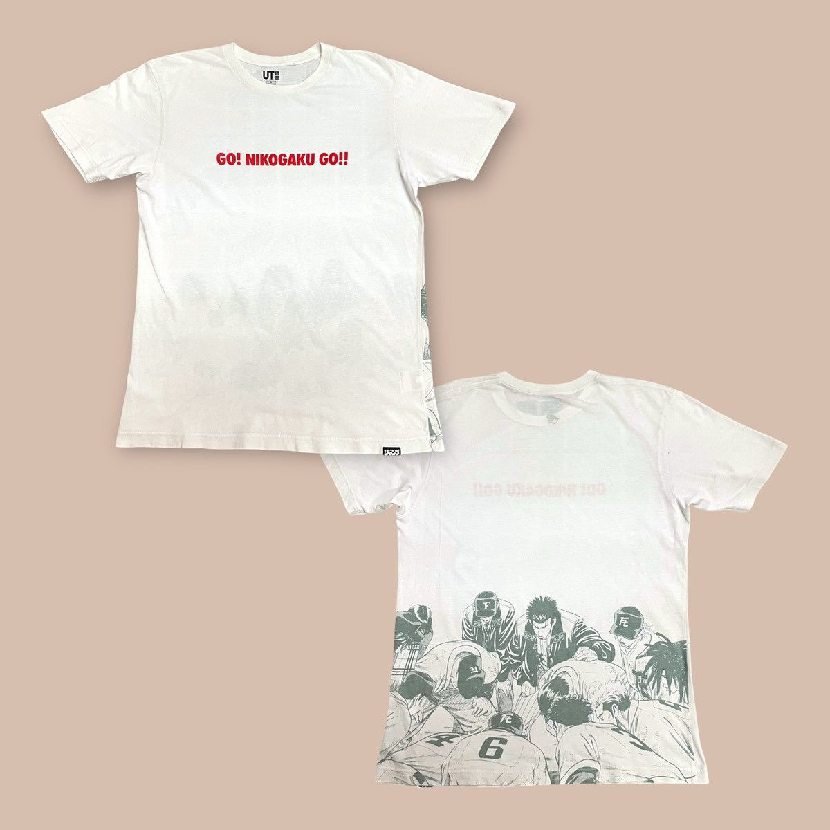 Anime Shonen Jump x Uniqlo UT 50th Anniversary Collab ROOKIES TEE Size US L / EU 52-54 / 3 - 1 Thumbnail
