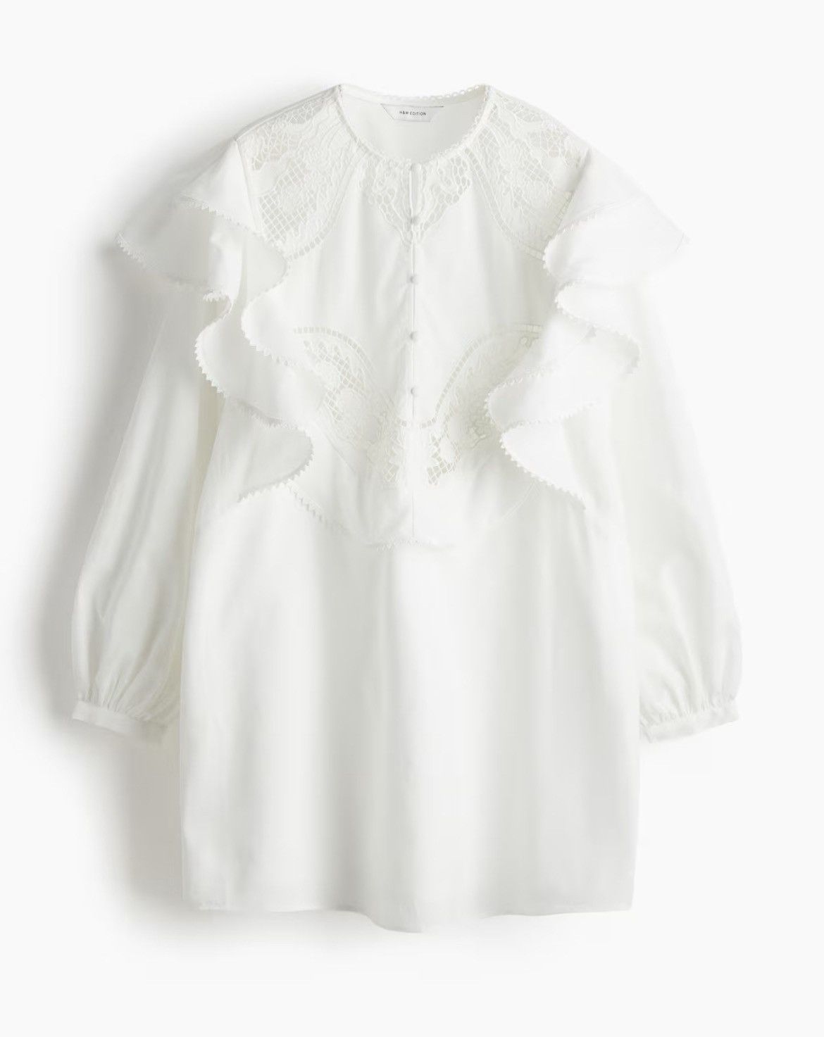 H&M H&M linen blend tunic dress | Grailed