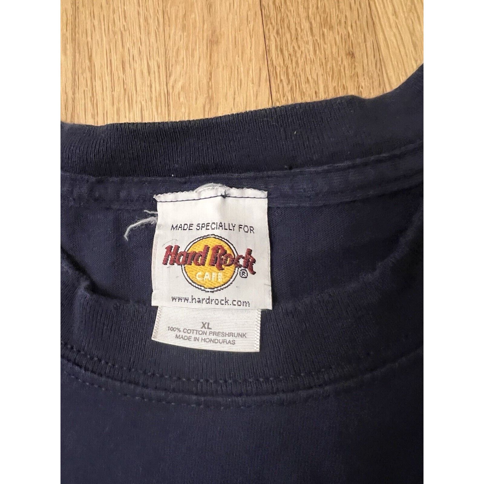Hard Rock Cafe Vintage Hard Rock Cafe Blue Flames Crewneck T Shirt Mens XL Size US XL / EU 56 / 4 - 4 Thumbnail