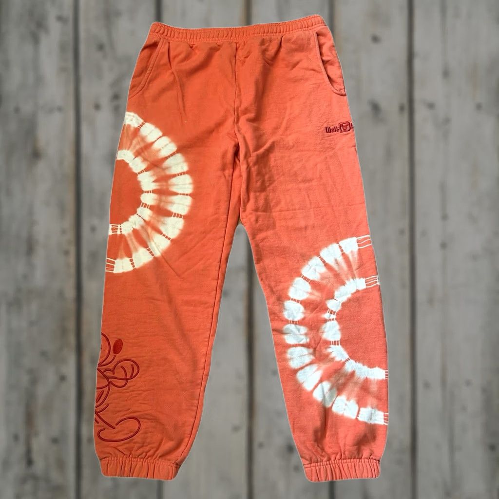 Disney Disney Mickey Mouse and Friends Tie Dye Sweatpants Women M Orange Pants Regular Sweatpants Size M Size 32" / US 10 / IT 46 - 1 Thumbnail