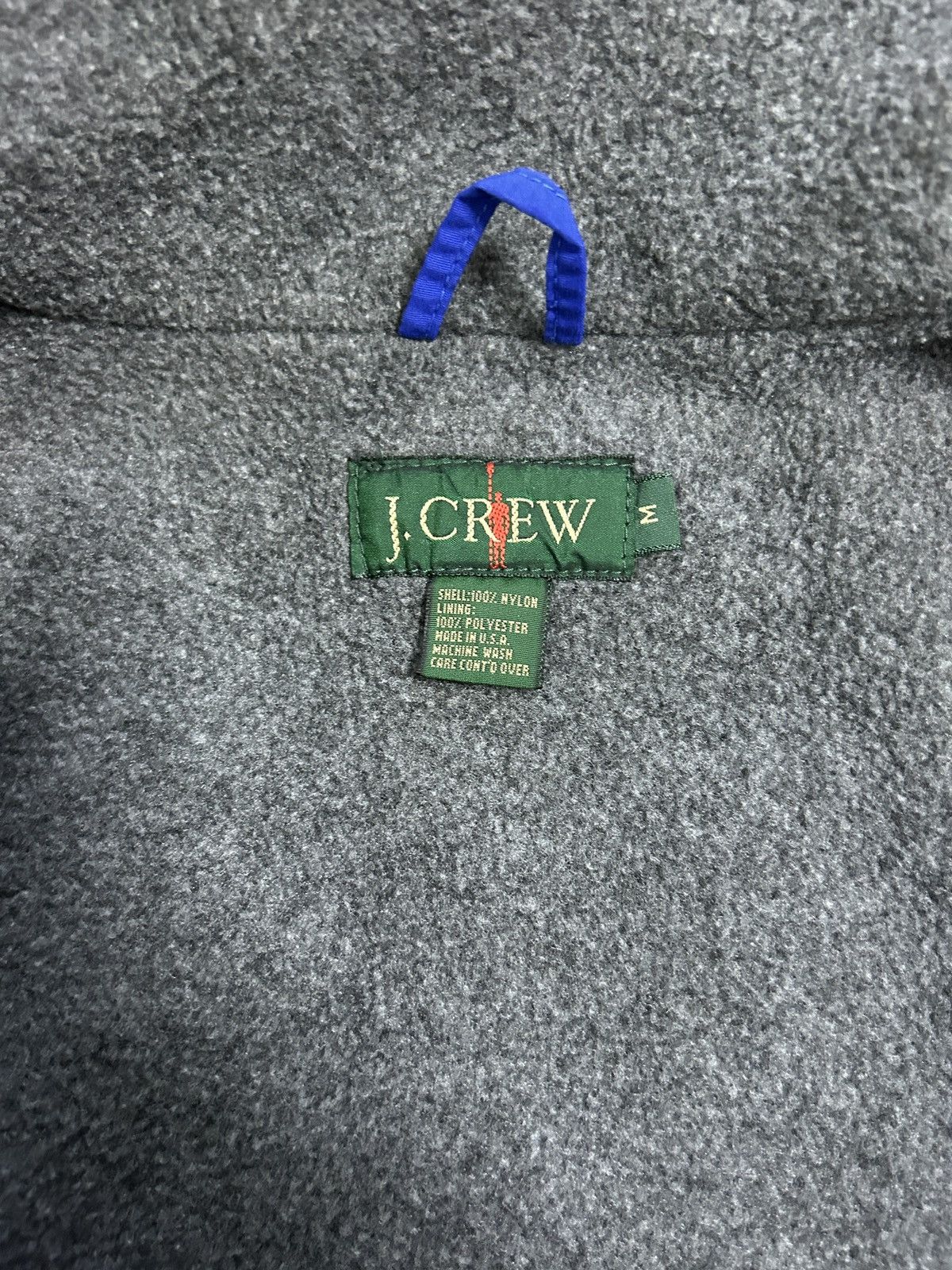 J.Crew Vintage J Crew Blue Zip Jacket Size US M / EU 48-50 / 2 - 4 Thumbnail
