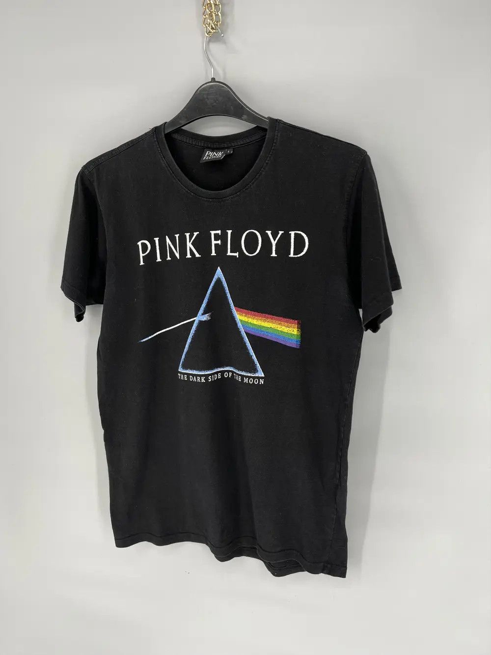 Band Tees VINTAGE Y2k Pink Floyd The Dark Side The Moon Size US L / EU 52-54 / 3 - 4 Thumbnail