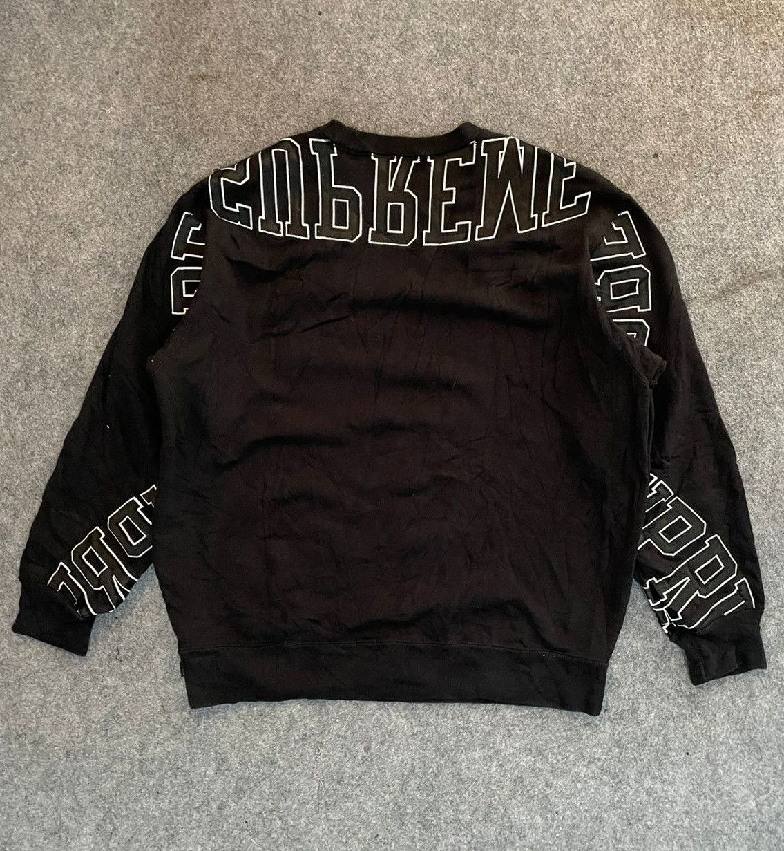 Supreme CREWNECK SUPREME MULTI ARC BLACK FULL EMBROIDERY RARE Size US S / EU 44-46 / 1 - 10 Thumbnail