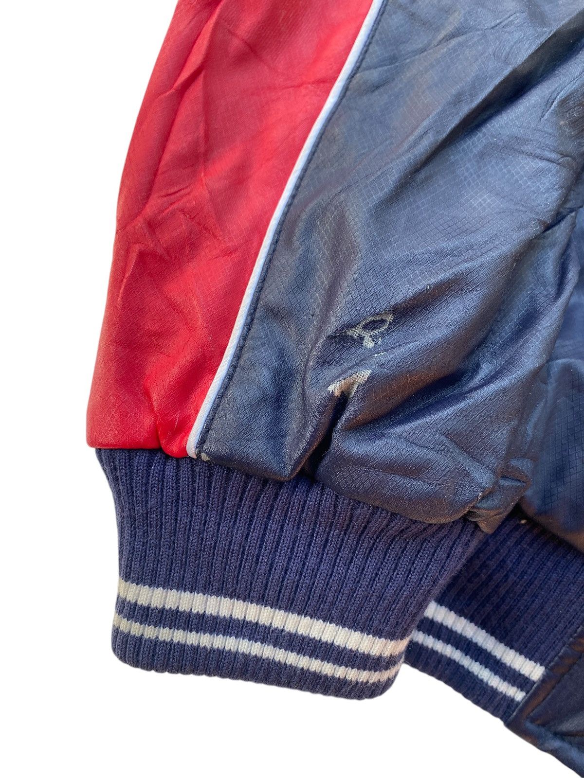 Vintage VTG Baseball Wear Light Leather Jacket Size US L / EU 52-54 / 3 - 8 Thumbnail