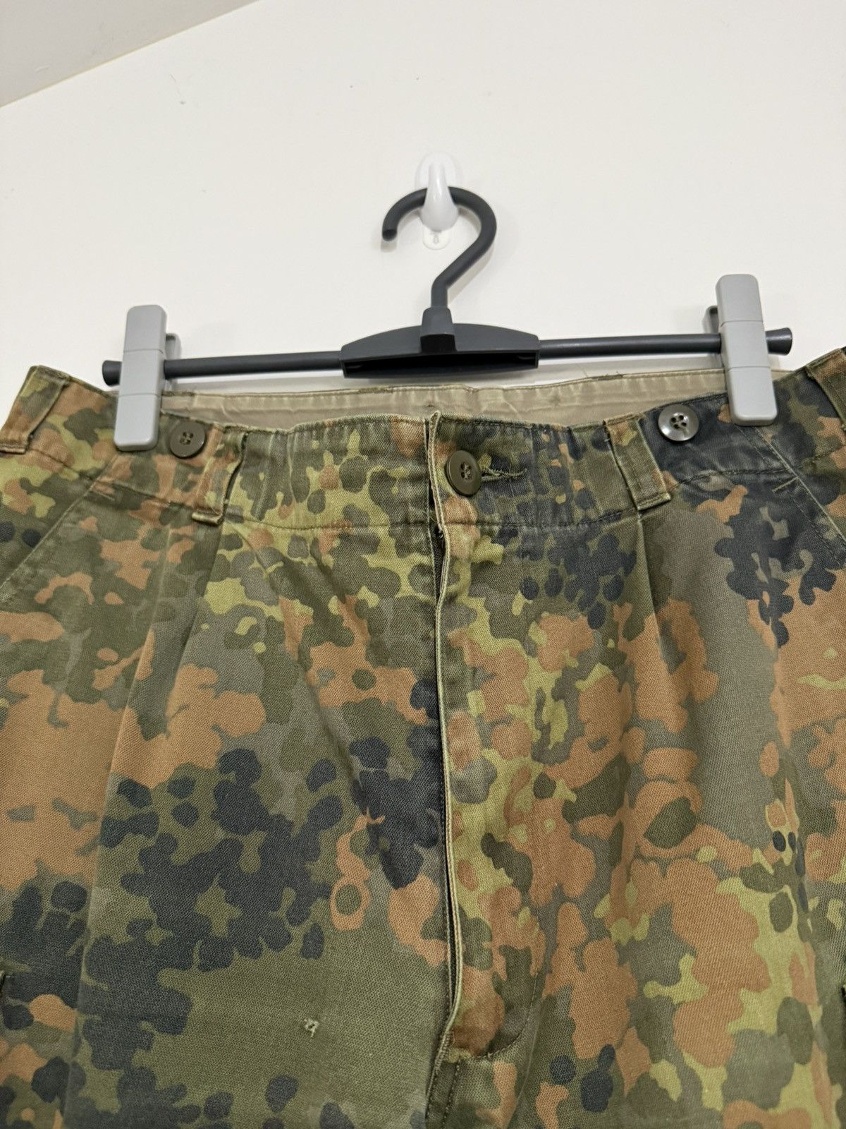 Vintage Vintage German Flecktarn military Cargo battle pants Size US 36 / EU 52 - 7 Thumbnail