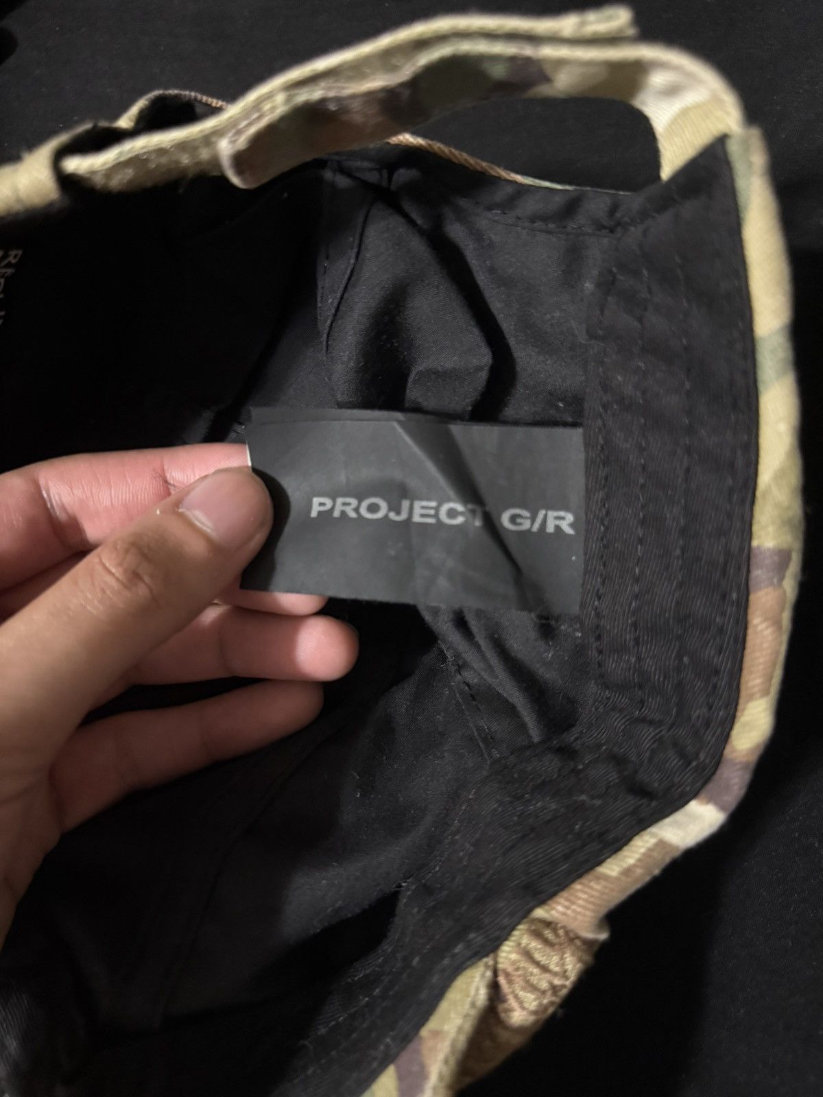 PROJECT G/R × murd333r.fm Project Gr X Murderfm camo hat Size ONE SIZE - 4 Thumbnail