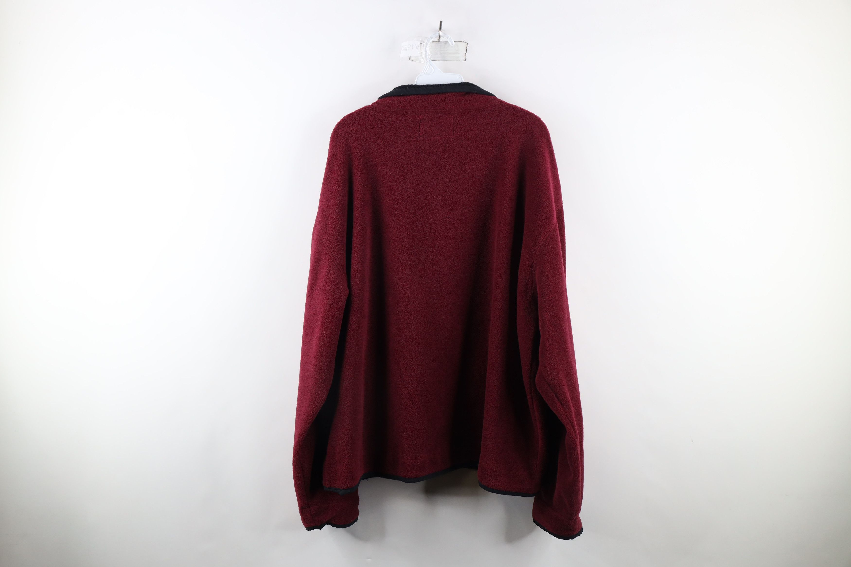 Vintage Vintage 90s Streetwear Snap Button Fleece Pullover Sweater Size US XL / EU 56 / 4 - 8 Thumbnail