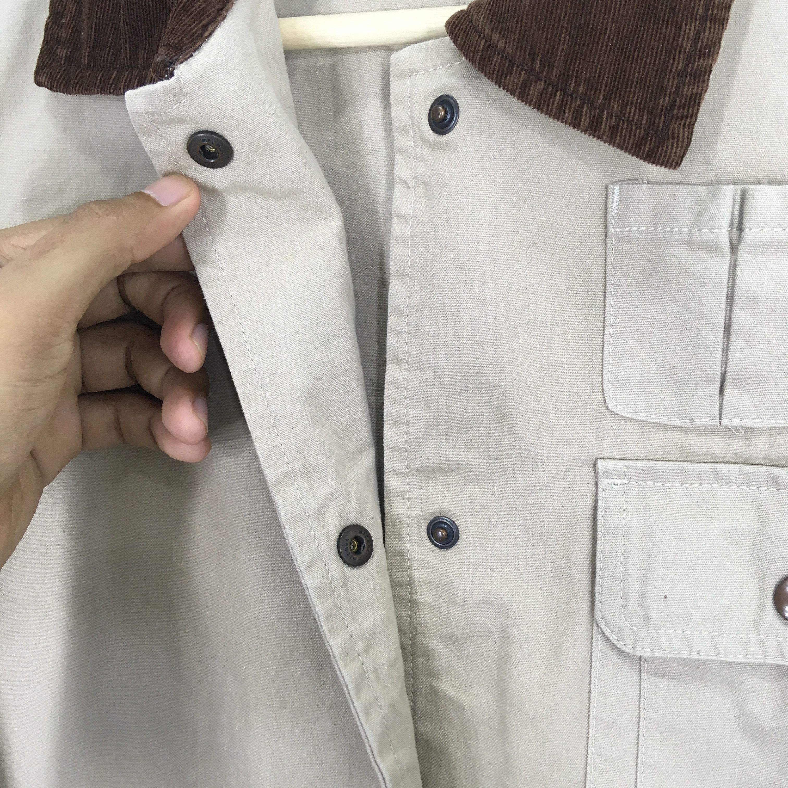If Six Was Nine Vintage Deuxieme Classe Japan Frenchwork Labour Jacket Denim Size US S / EU 44-46 / 1 - 7 Thumbnail