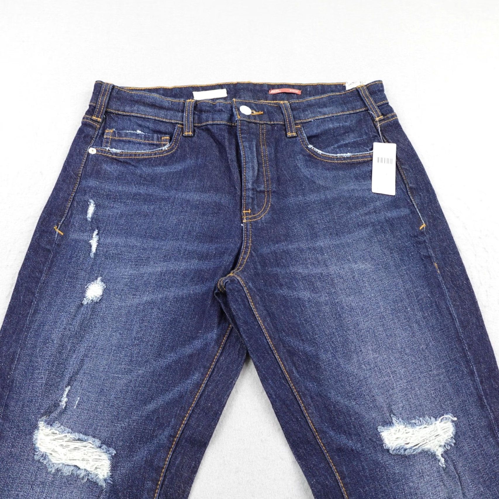 Vintage Pilcro Anthropologie Jeans Womens 27P Denim Distressed Borrowed Boyfriend NEW Size 27" / US 4 / IT 40 - 2 Thumbnail