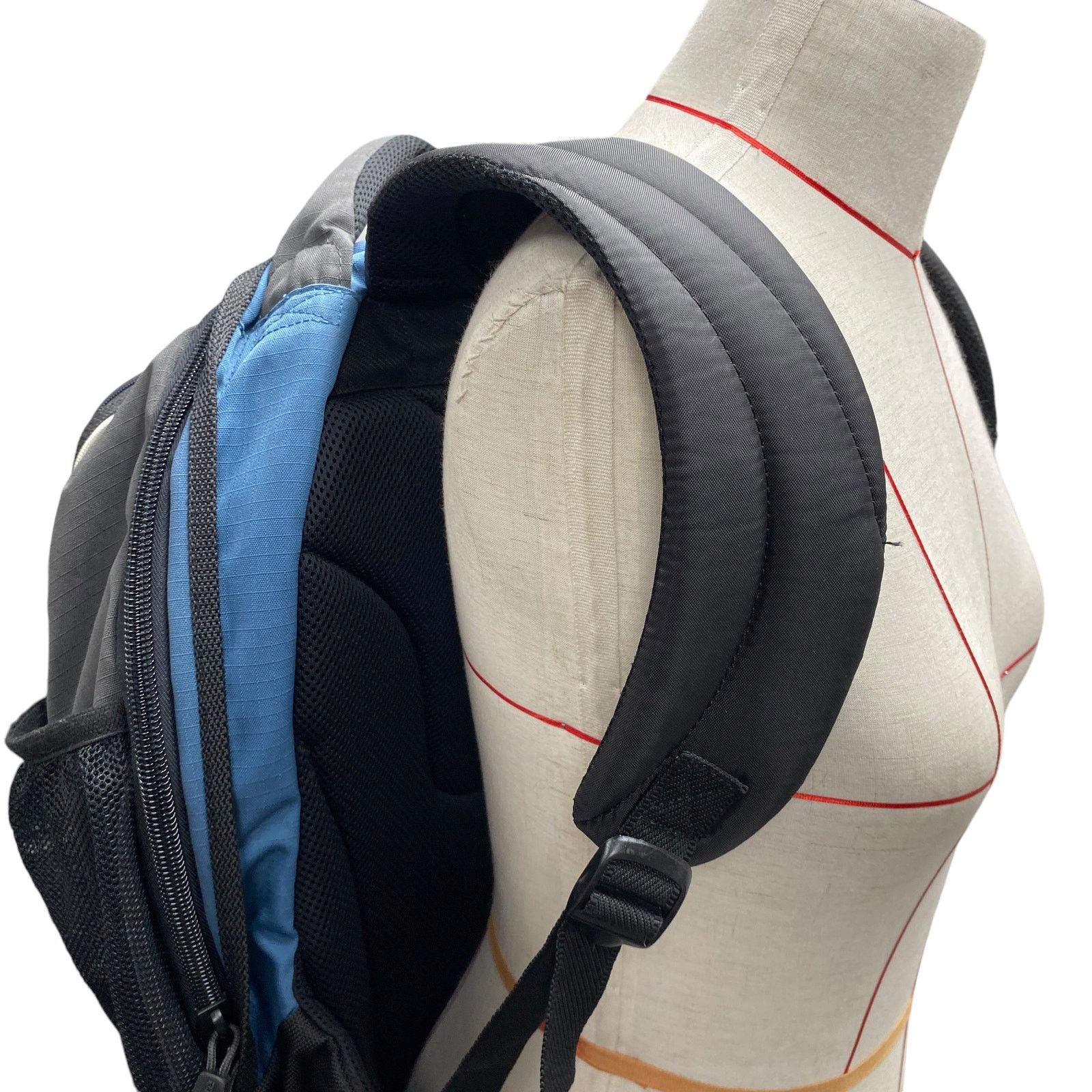 Samsonite Samsonite Blue Grey Black Laptop Travel School Backpack Size ONE SIZE - 7 Thumbnail