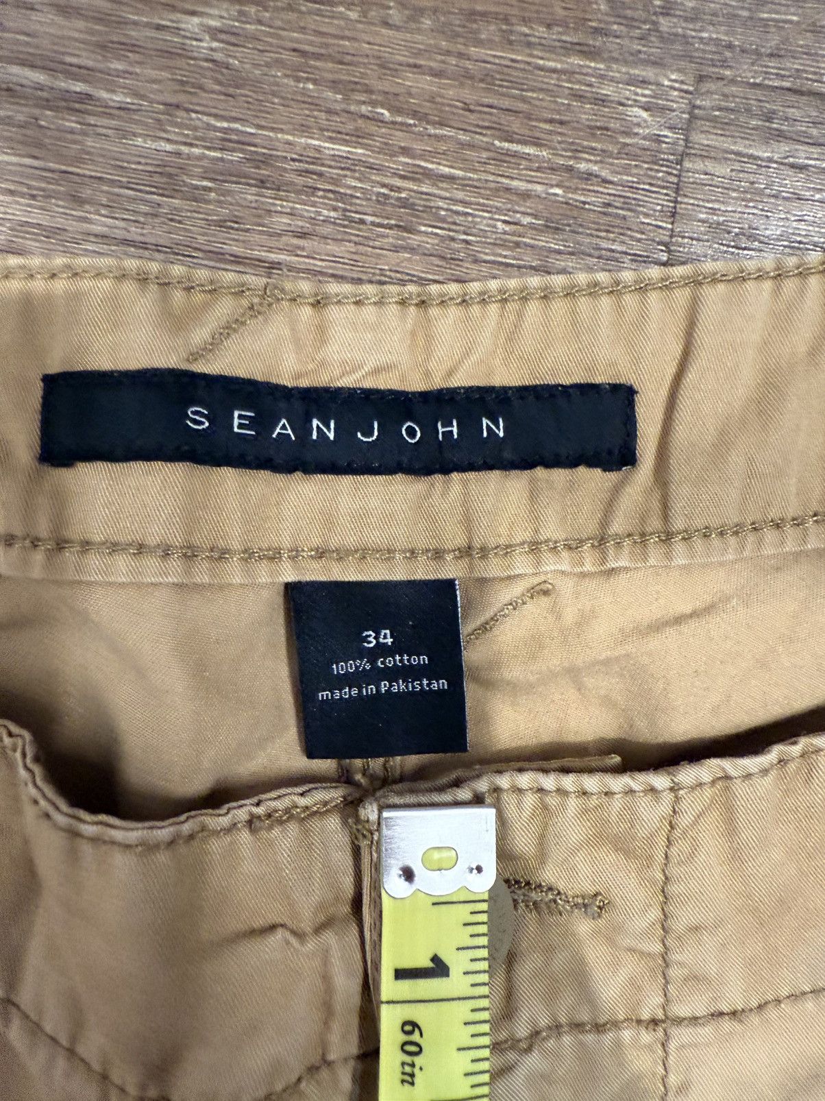 Sean John ***FINAL DROP***RARE 00s SEAN JOHN TECHNICAL WIDE CARGO 34 Size US 34 / EU 50 - 13 Thumbnail