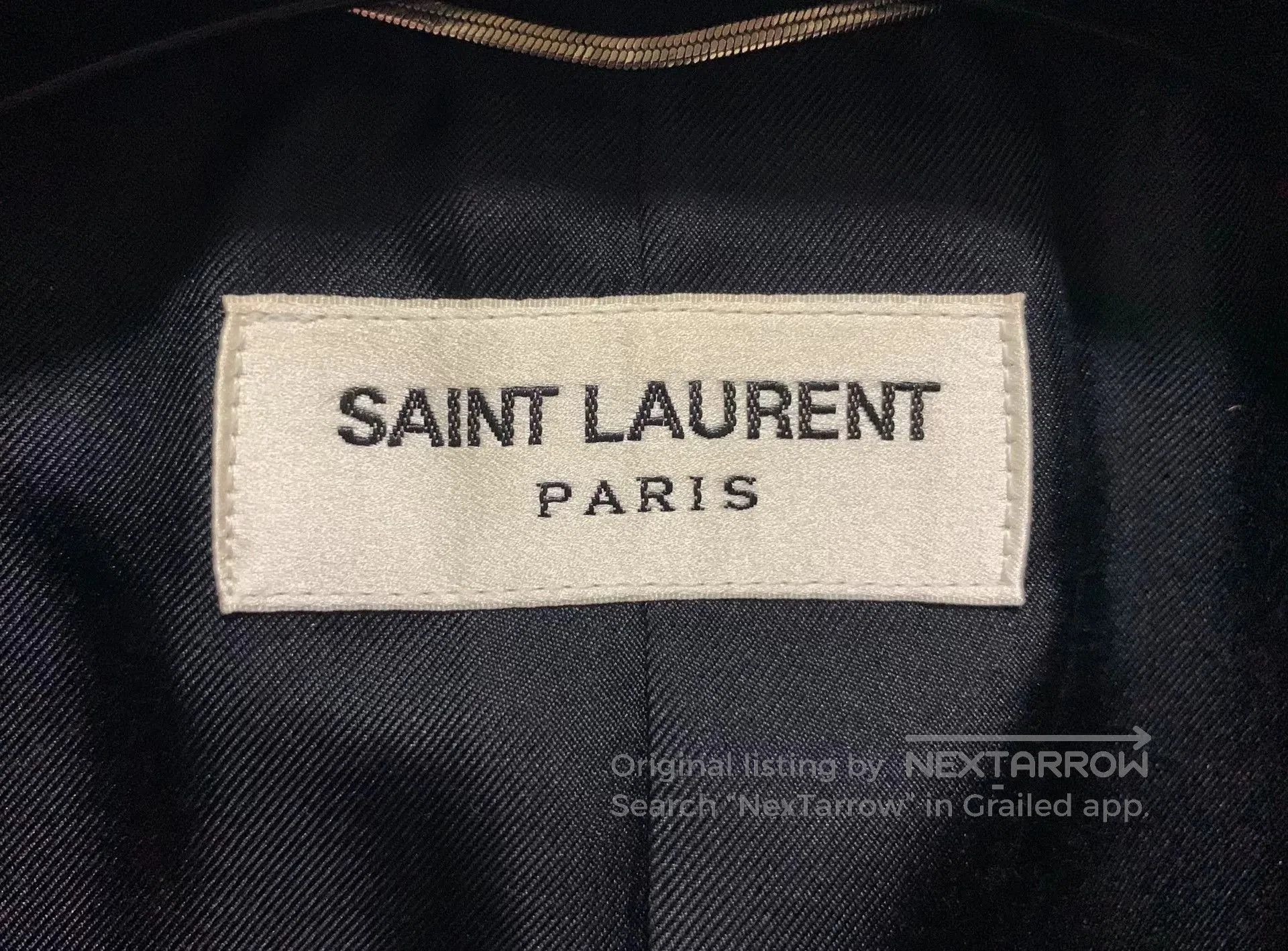 Saint Laurent Paris Saint Laurent Gray Blazer Size 48. Size US M / EU 48-50 / 2 - 3 Thumbnail
