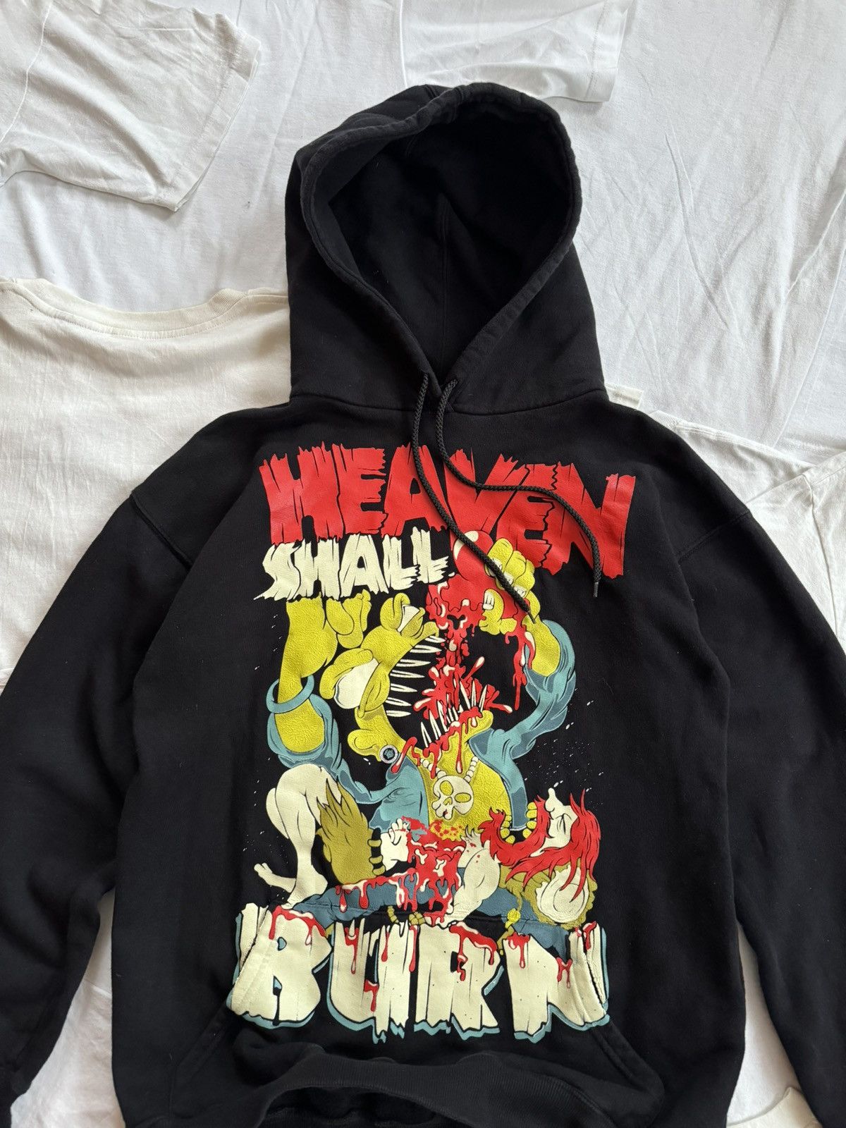 Band Tees × Vintage Vintage 00s Heaven Shall Burn Metal Band Hoodie Size US S / EU 44-46 / 1 - 2 Thumbnail
