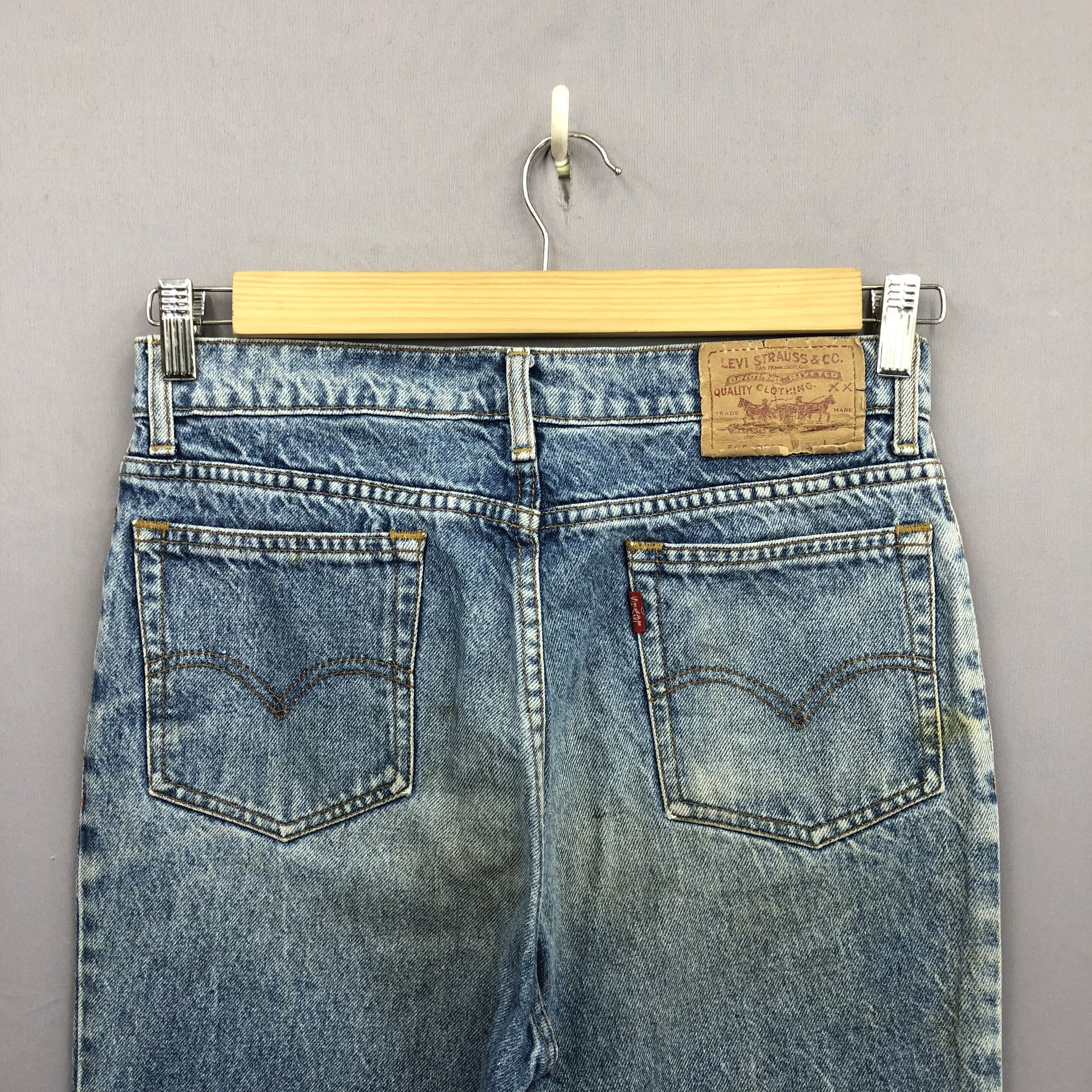 Levi's Vintage 90s Levis 505 Stone Wash Jeans Levi's Faded Denim Size US 30 / EU 46 - 6 Thumbnail
