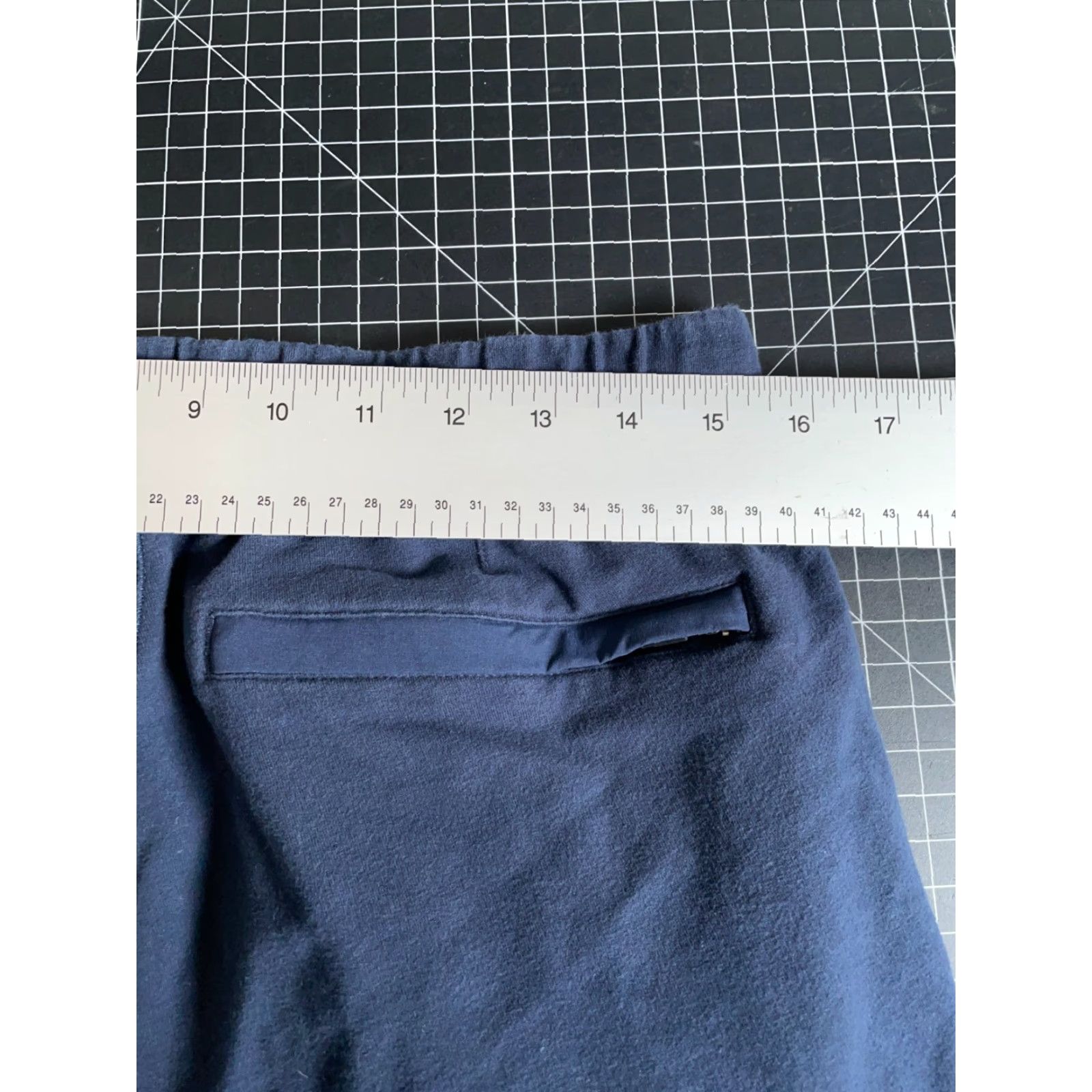 Vintage VINTAGE Mack Weldon Ace Sweatpants Mens Medium Dark Blue Drawstring Joggers Size US 31 - 5 Thumbnail