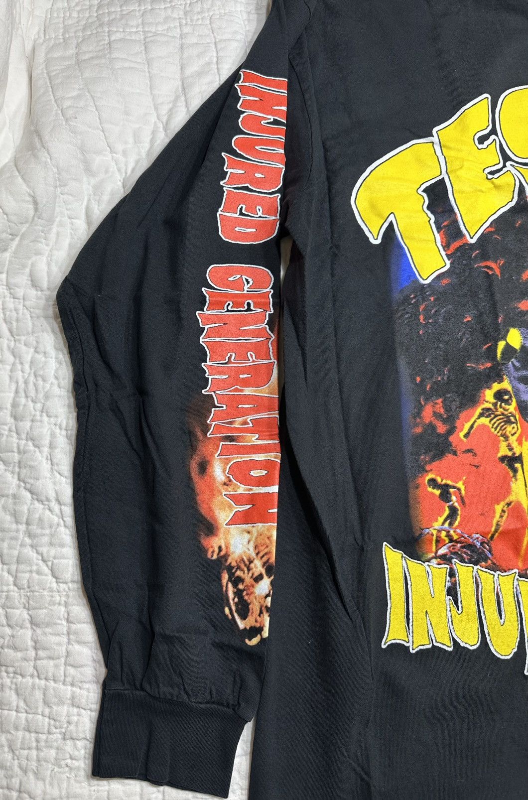 A$AP Rocky ASAP Rocky/AWGE Testing L/S Injured Generation Tour Large Size US L / EU 52-54 / 3 - 4 Thumbnail