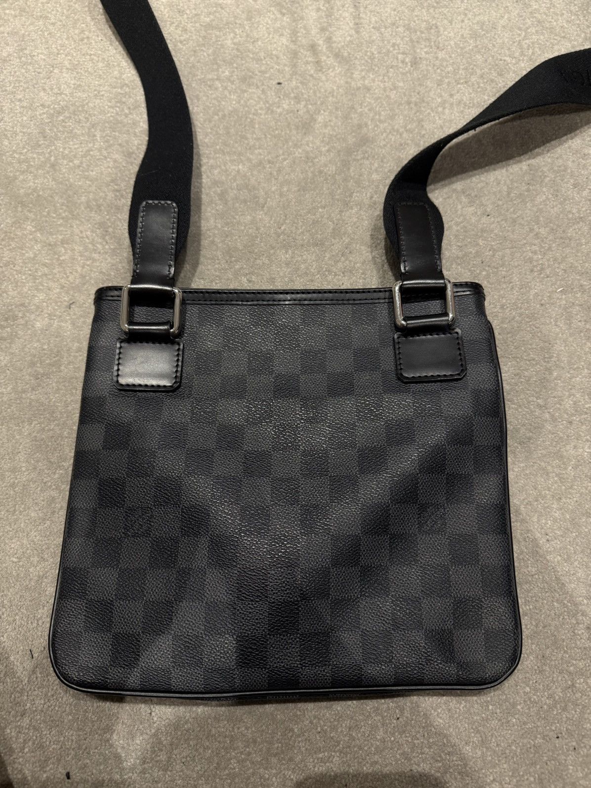Louis Vuitton Louis Vuitton Thomas Shoulder Bag Black Canvas Size ONE SIZE - 3 Thumbnail