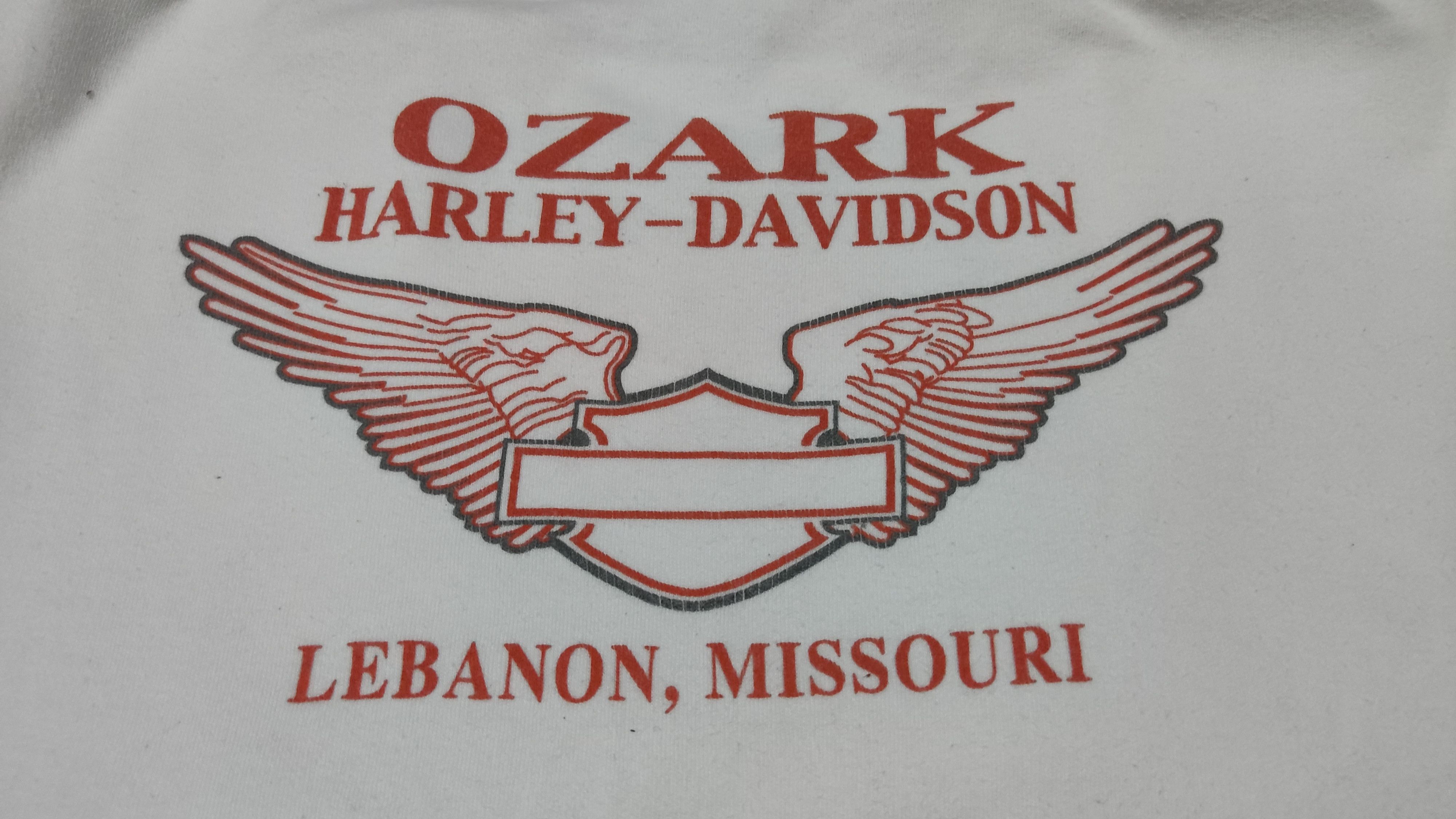 Harley Davidson × Vintage Vintage y2k 2001 Harley Davidson Tee Size L / US 10 / IT 46 - 5 Thumbnail