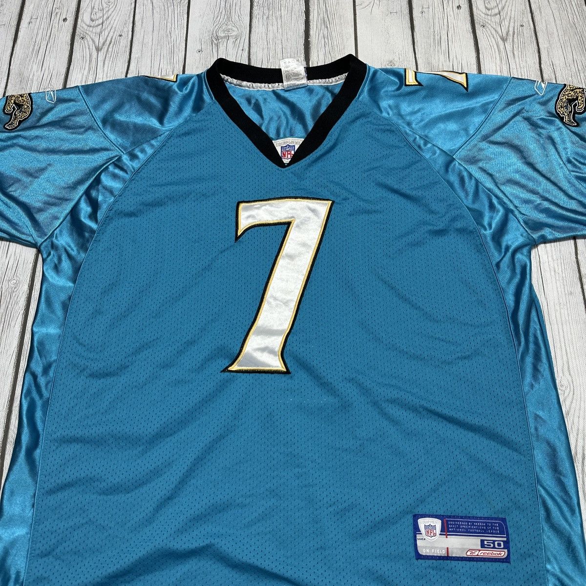 NFL × Reebok × Vintage Vintage Jacksonville Jaguars Byron Leftwich jersey Size US L / EU 52-54 / 3 - 3 Thumbnail