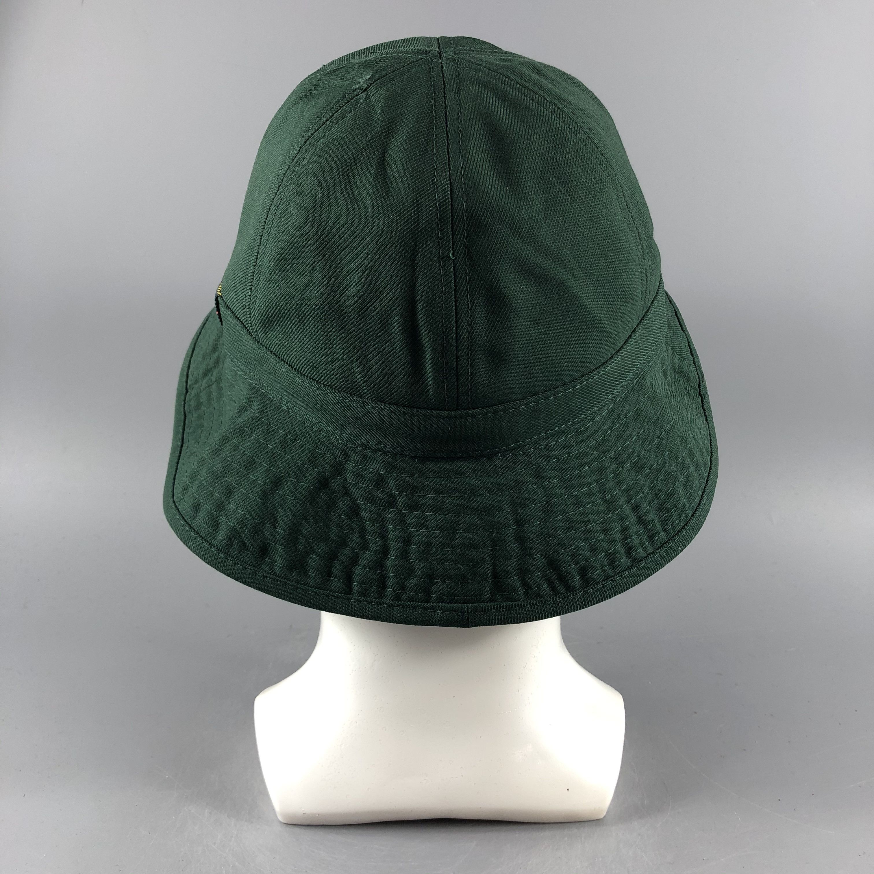 Japanese Brand × Vintage Unknown Green Bucket Hats -D681 Size ONE SIZE - 3 Thumbnail