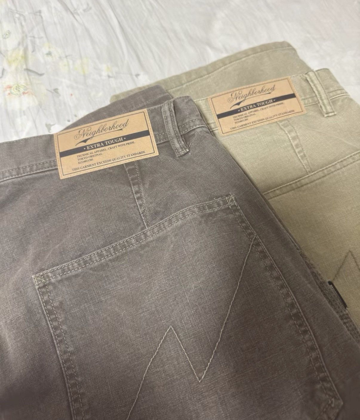 Neighborhood NEIGHBORHOOD 24AW Duck painter pants —sulfur-dyed distressed Size US 36 / EU 52 - 6 Thumbnail