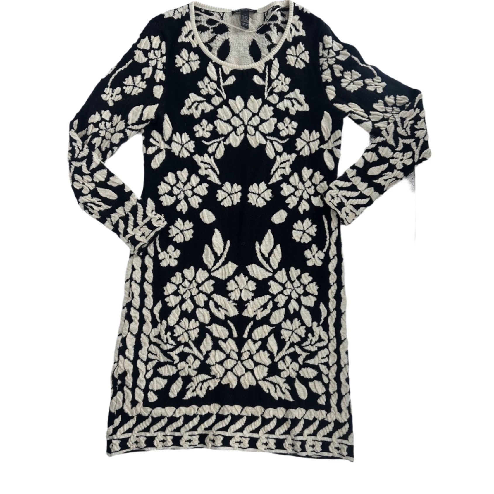 I.N.C INC International Concepts Embroidered Knit Dress - L Size L / US 10 / IT 46 - 4 Thumbnail