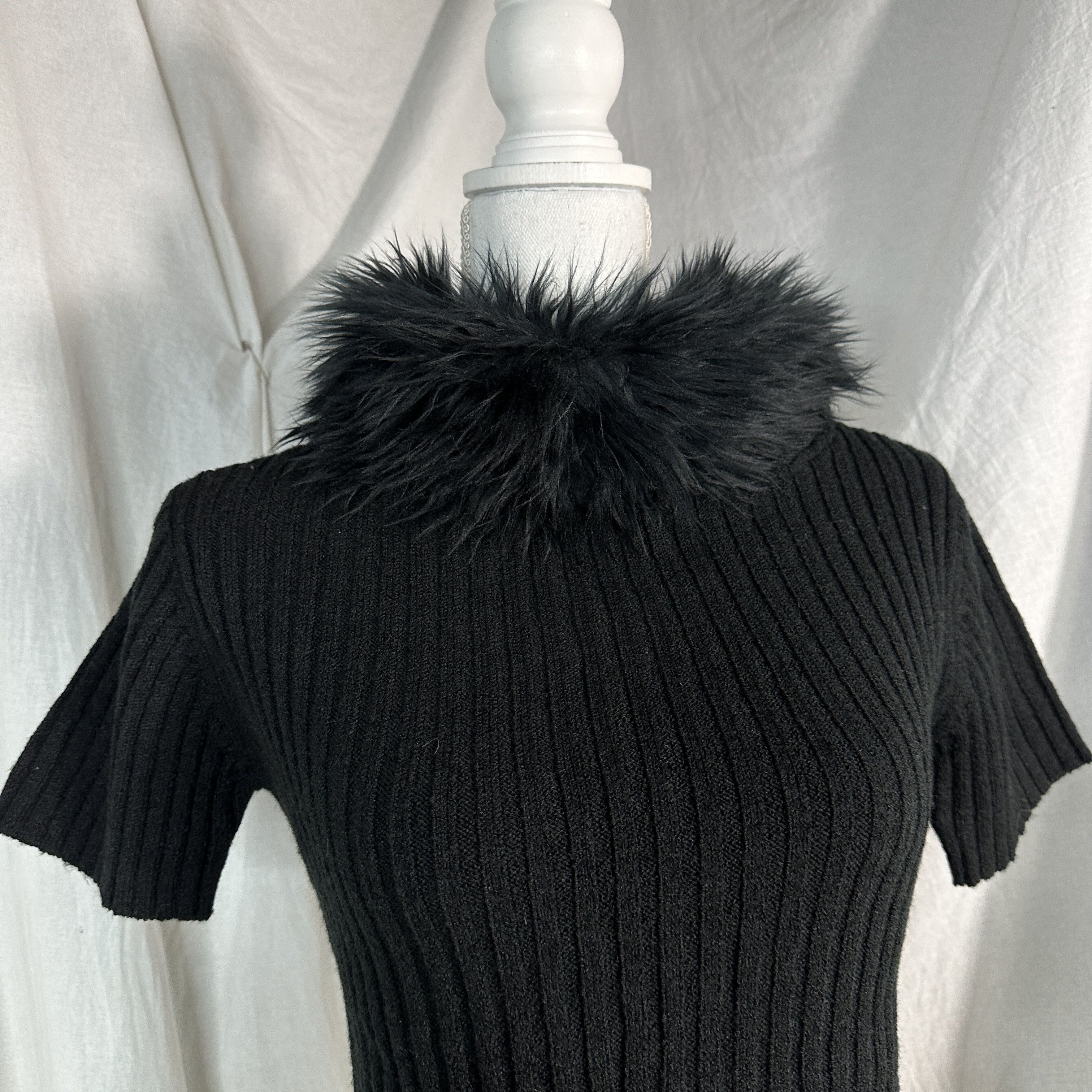 Vintage Vintage Opium Fur Short sleeve Sweater T-shirt Size S / US 4 / IT 40 - 3 Thumbnail