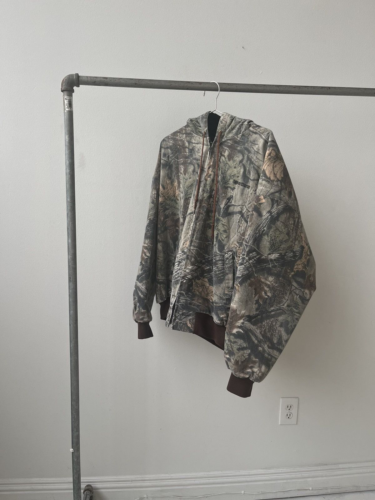 image of Vintage Real Tree Camo Jacket, Men's (Size XL)