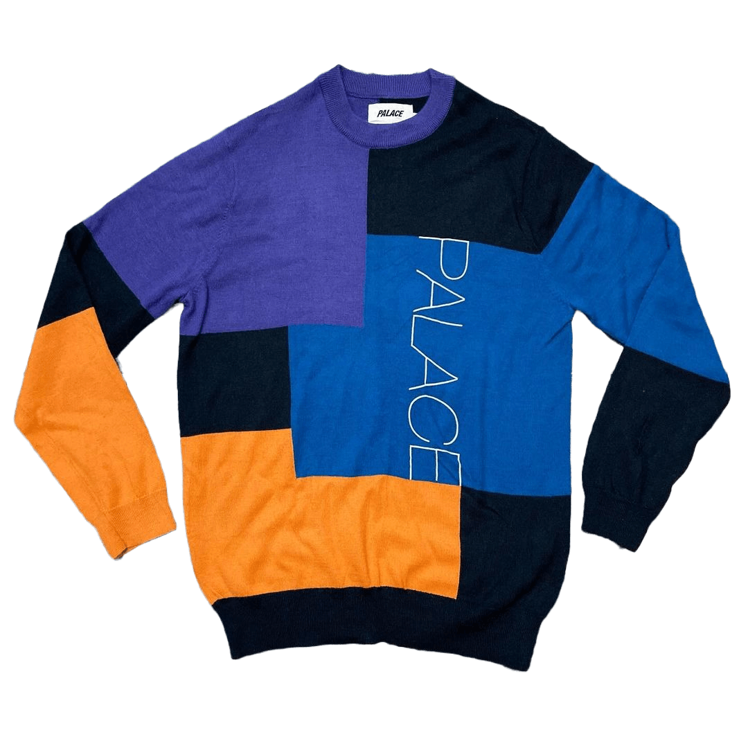 Palace palace guard knit royal blue | Grailed