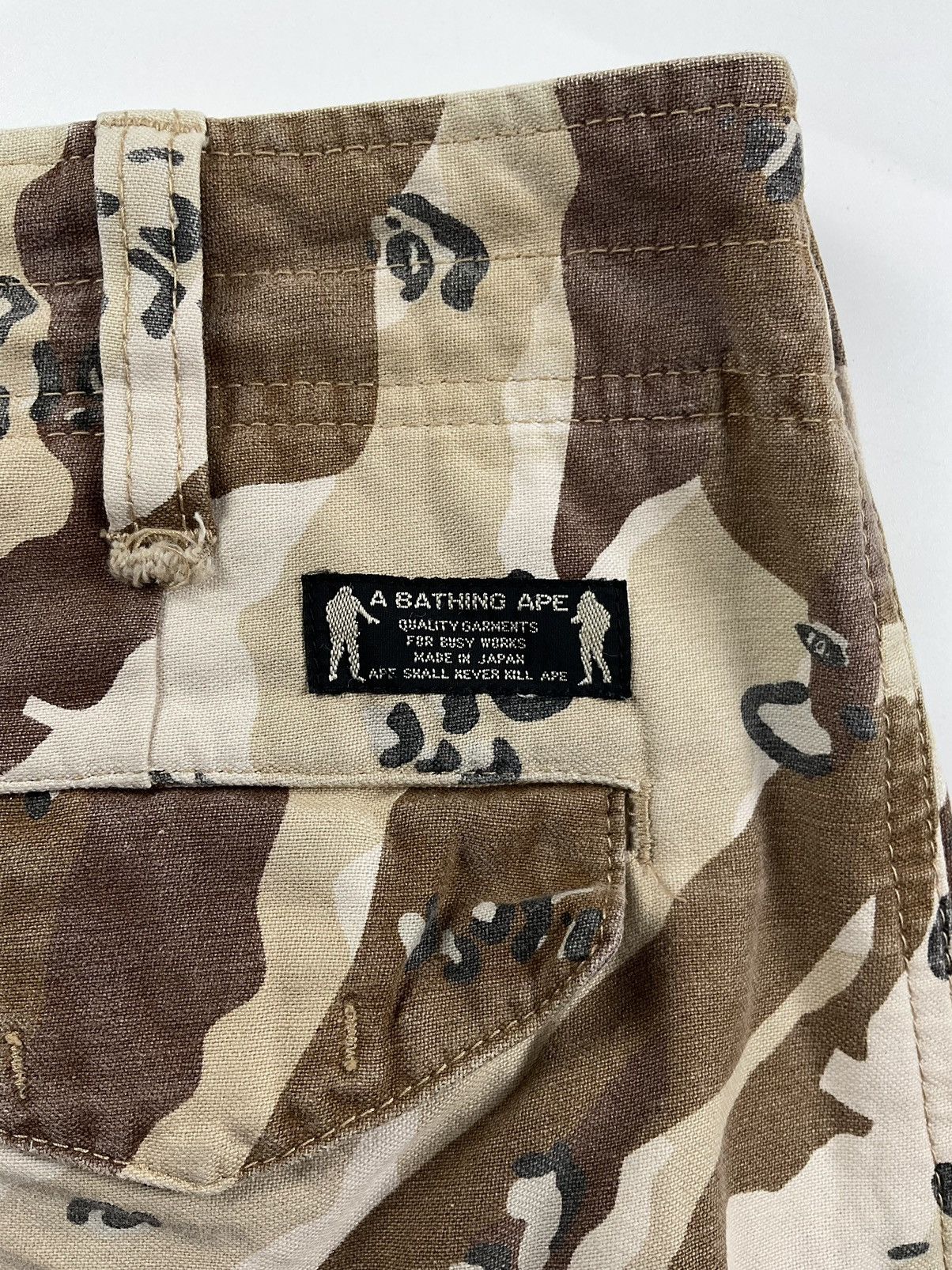Bape OG Bape Camo Cargo Pants Size US 32 / EU 48 - 14 Thumbnail