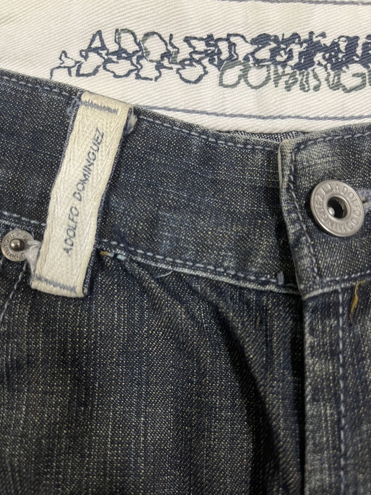14th Addiction Vintage Adolfo Dominguez Faded Wash Style Baggy Jeans Size US 28 / EU 44 - 7 Thumbnail