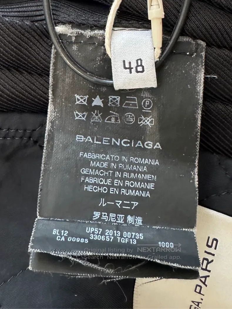 Balenciaga Balenciaga Pilot Jacket Cotton Coat Size US M / EU 48-50 / 2 - 4 Thumbnail