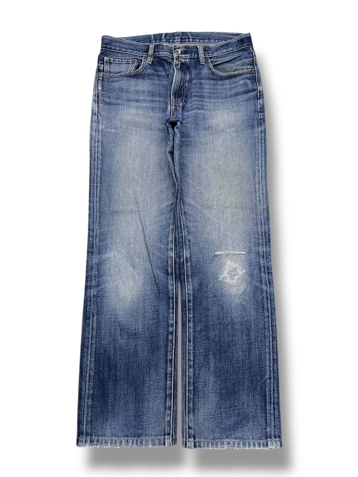 Vintage Uniqlo Japan - Faded Wash Jeans