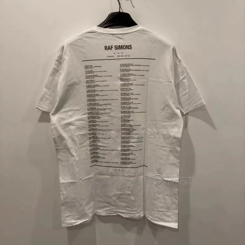 Raf Simons Raf Simons Fw21 white logo short sleeves Size US L / EU 52-54 / 3 - 3 Thumbnail