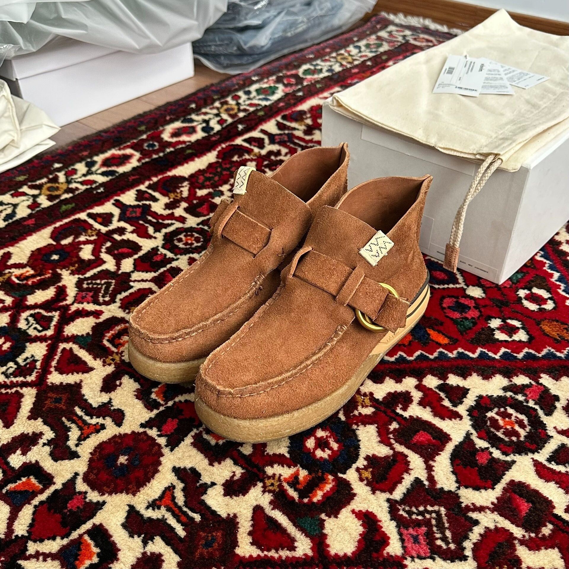 Visvim VISVIM MAGOON RING MOC FOLK Boots Size US 8 / EU 41 - 2 Thumbnail