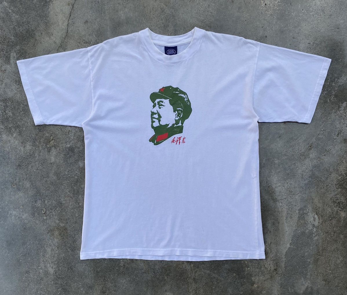 Vintage Rare🔥Vintage 90s Mao Zedong Republic Of China Tees Size US L / EU 52-54 / 3 - 1 Thumbnail