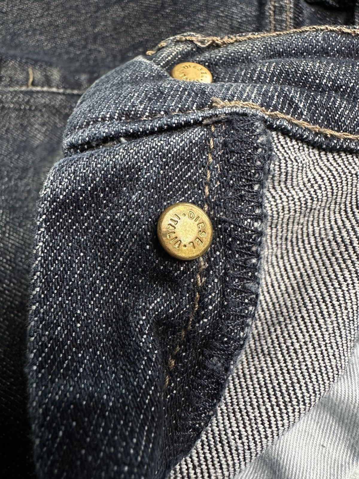 Diesel 00s DIESEL Flared Jeans Denim Pants Low Rise Y2K Style sz 26 Size 26" / US 2 / IT 38 - 10 Thumbnail