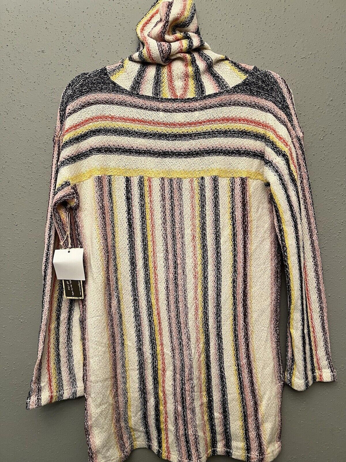 Designer Vintage Havana Women’s S Pullover Hooded Long Sleeve Size M / US 6-8 / IT 42-44 - 2 Thumbnail