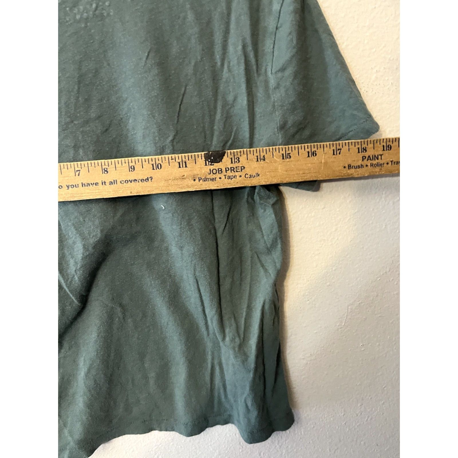Vintage Aero The OG Tee Collection Green Solid V-Tee Shirt Womens Size M Size M / US 6-8 / IT 42-44 - 4 Thumbnail