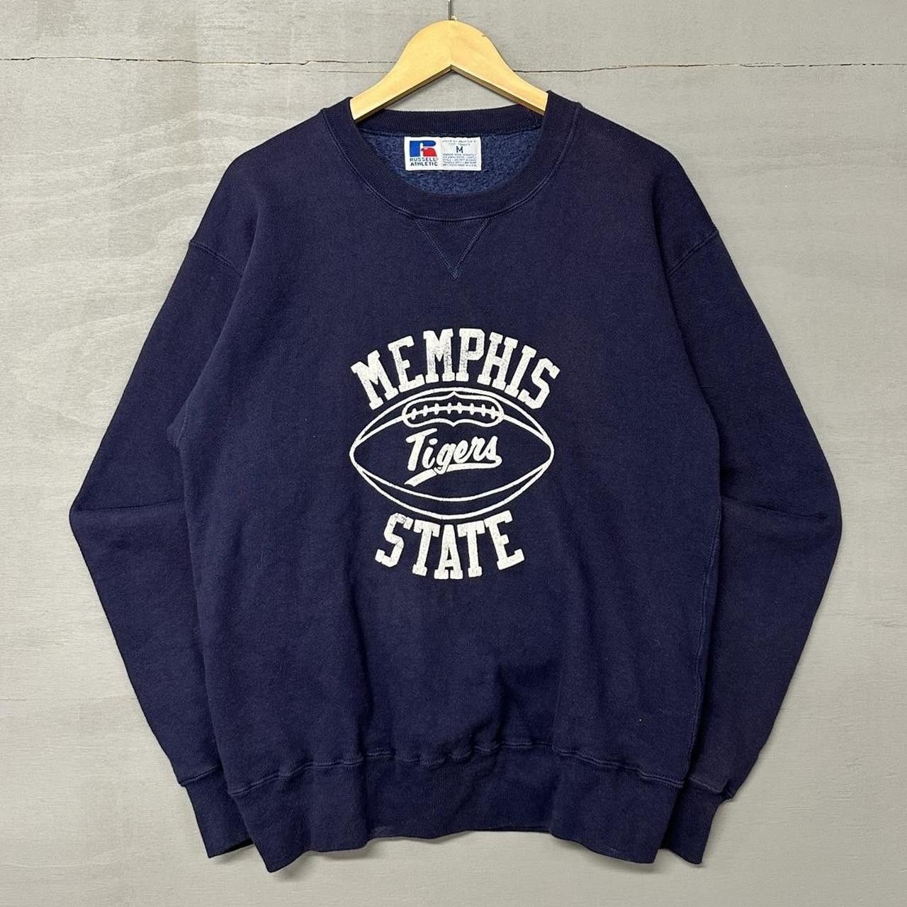 Russell Athletic Vintage Russell Memphis State Tigers Sweatshirt Medium Size US M / EU 48-50 / 2 - 1 Thumbnail