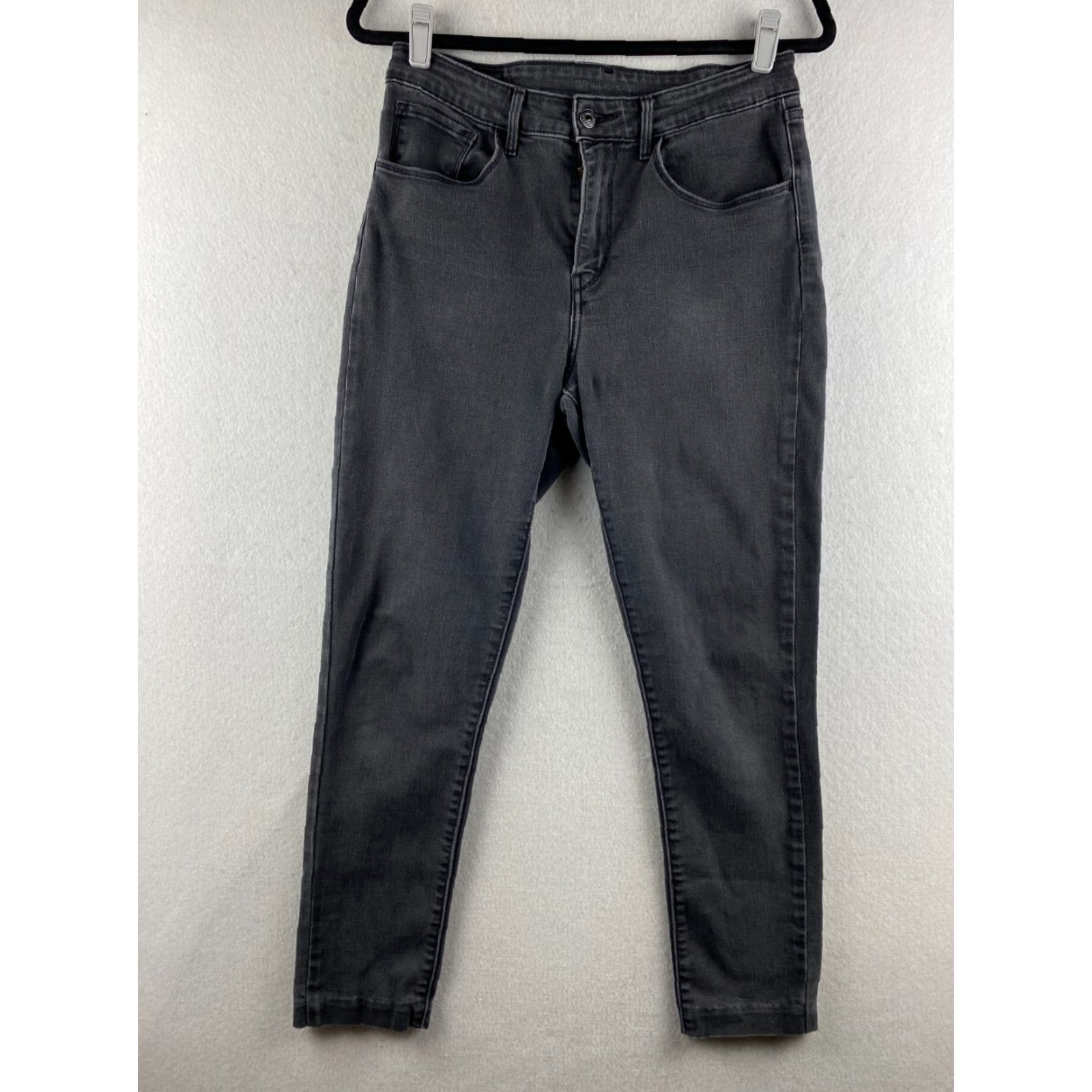 Levi's Levi's Jeans Womens 30 Black High Rise Skinny Stretch Denim Dark Wash 30x26 Pants Regular Ladies Size 30" / US 8 / IT 44 - 2 Thumbnail
