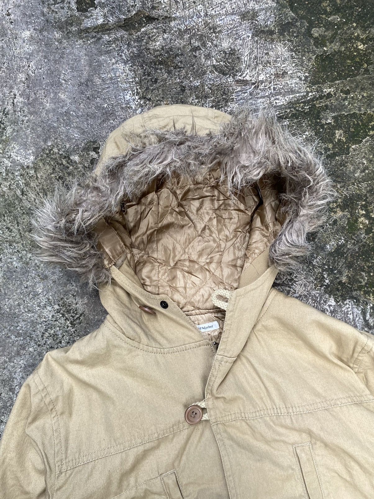 If Six Was Nine × Japanese Brand × Le Grande Bleu (L.G.B.) Blue Lake Market Fur Hoodie Jacket Ifsixwasnine lgb style Size US M / EU 48-50 / 2 - 3 Thumbnail