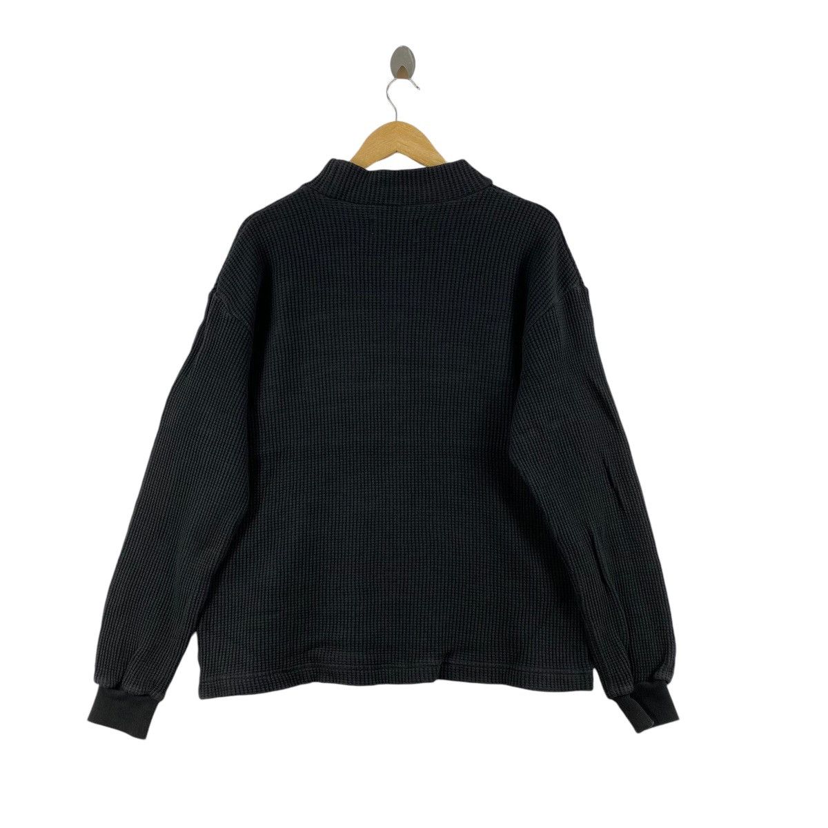 Vintage JOHNBULL Long Sleeve Waffle Indigo Size US L / EU 52-54 / 3 - 3 Thumbnail