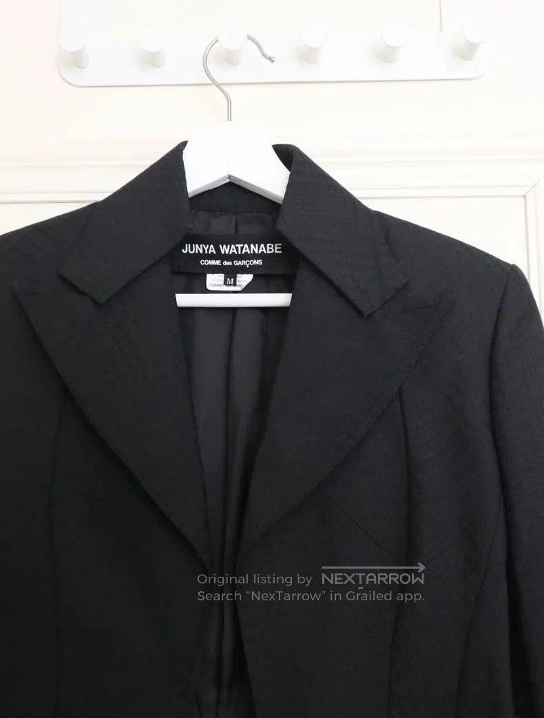 Junya Watanabe Junya Watanabe Black Silk Blazer Size US M / EU 48-50 / 2 - 3 Thumbnail