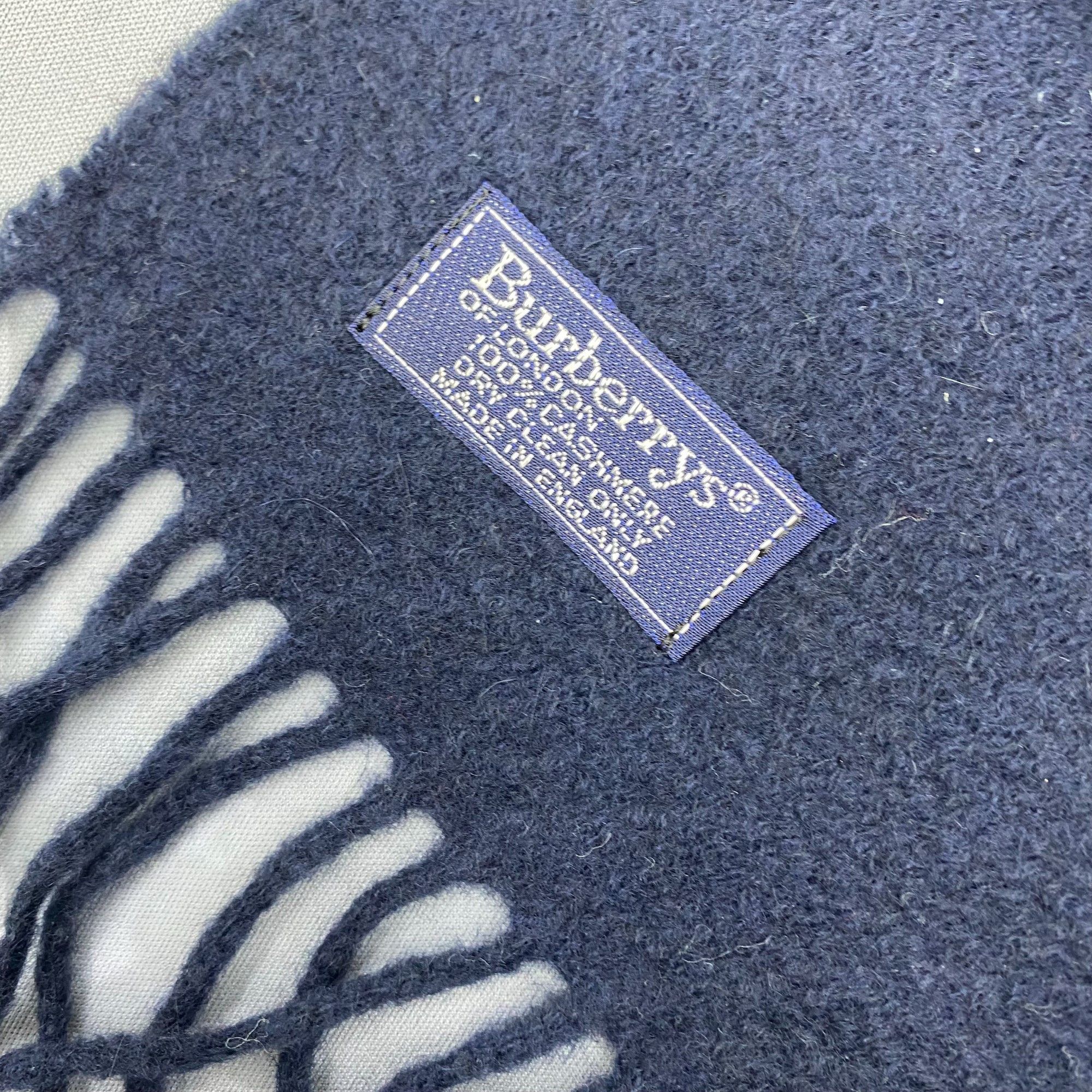 Burberry Vintage Burberry Scarf Muffler Wool Cashmere Winter Scarves Size ONE SIZE - 5 Thumbnail