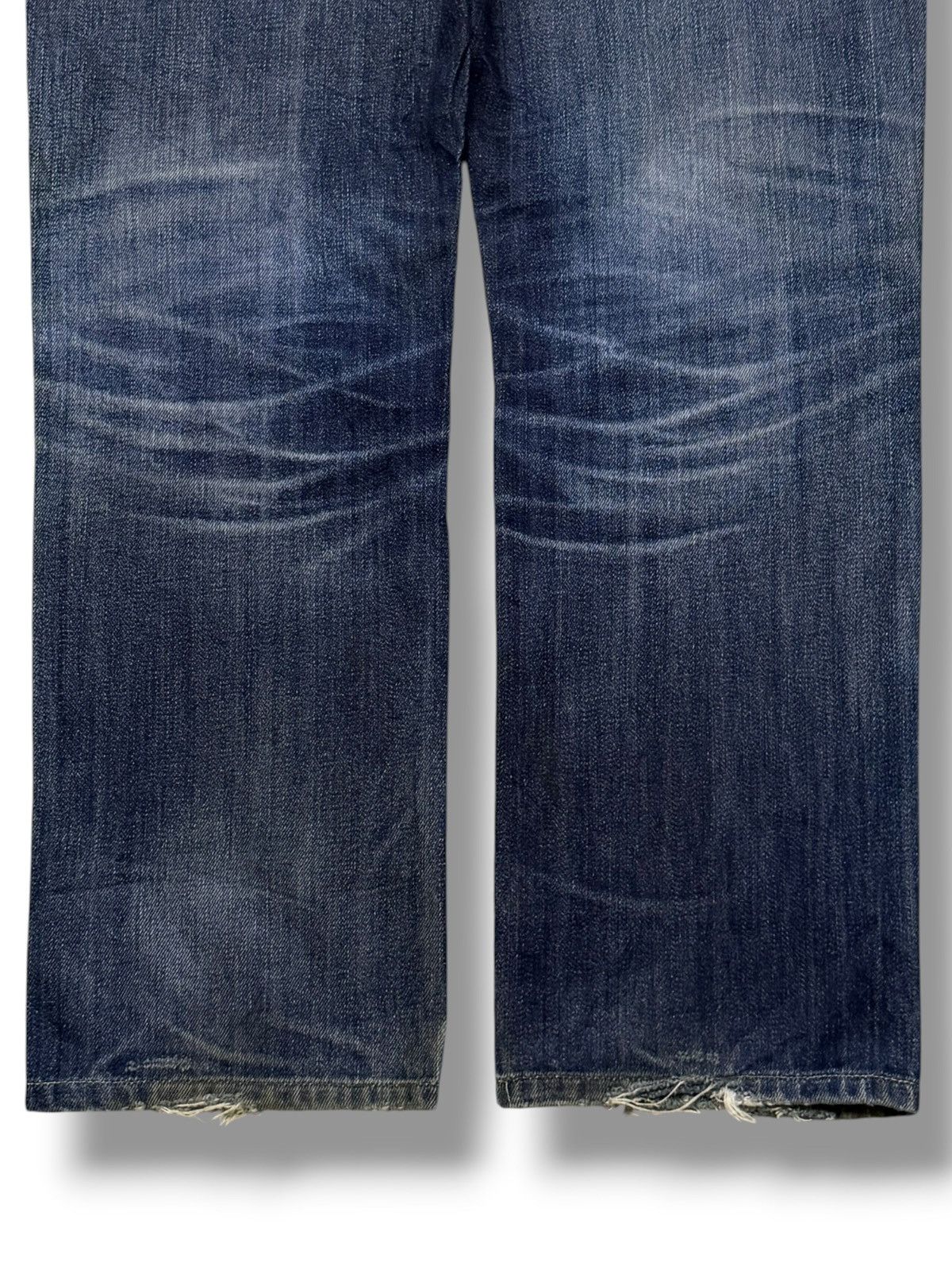 Uniqlo Vintage UNIQLO Kaihara Denim Japan | Regular Straight | W33 Size US 33 - 7 Thumbnail