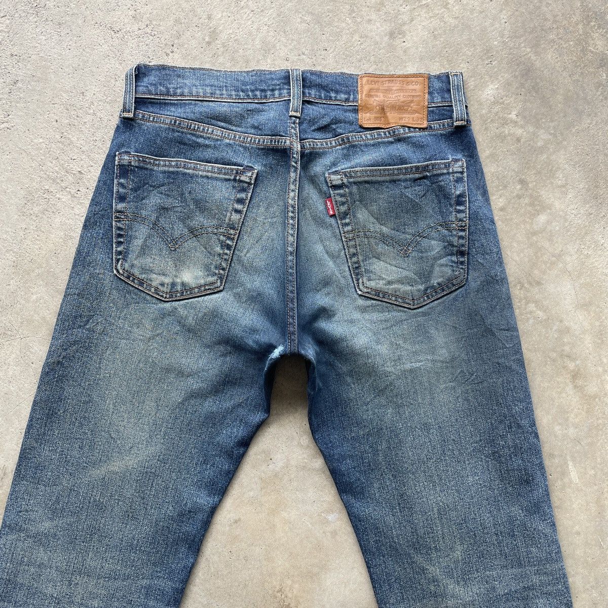 Levi's Vintage Levi’s 505 Big E Faded Denim Jeans Pants W29 Size US 29 - 14 Thumbnail